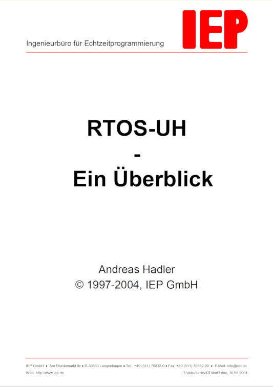 RTOS-UH Einführung