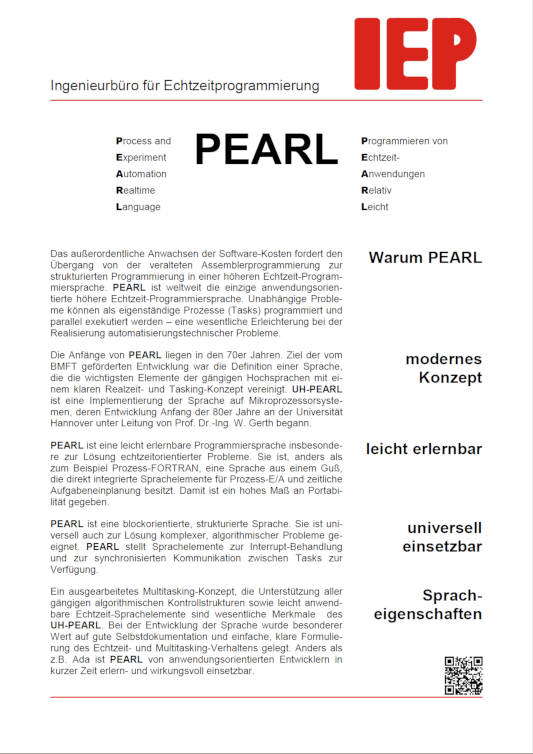 PEARL90 Prospekt